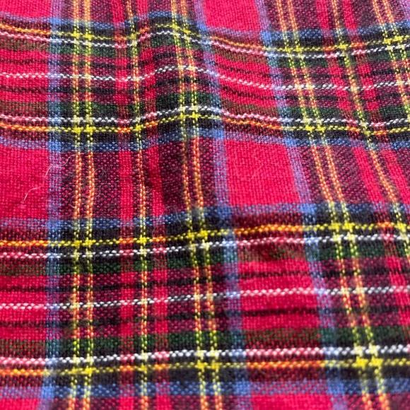 Christmas Plaid material - Picture 2 of 2
